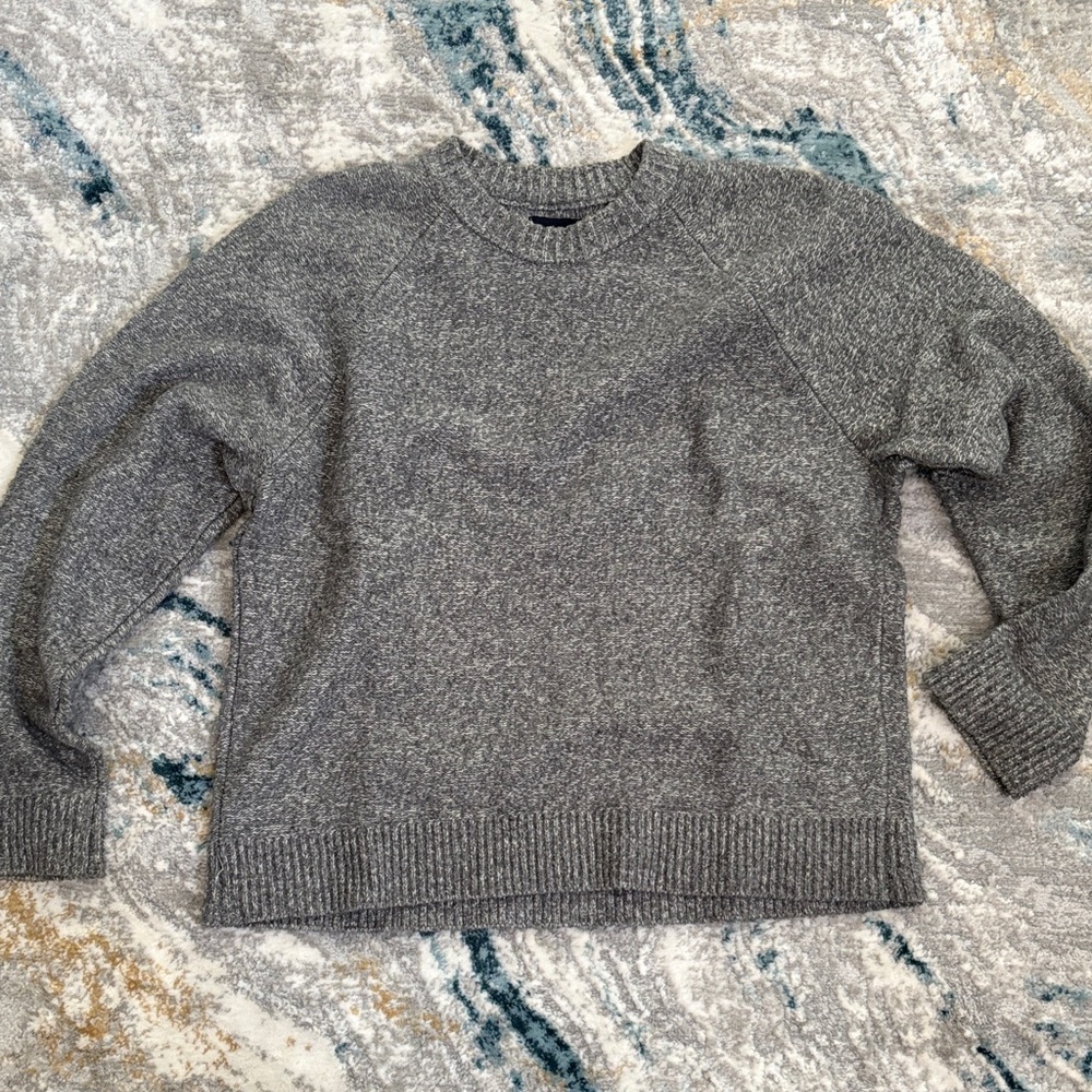 Abercrombie Men's Crewneck Sweater - Gray